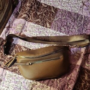 Montana West Tan Crossbody Bag